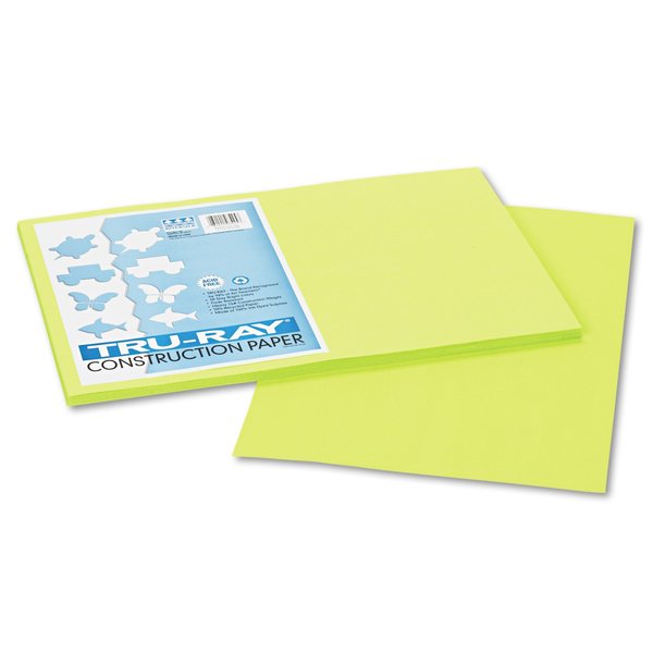 Pacon Paper, Construction, 12" x 18", Green, PK50 103425